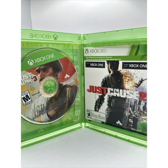 Just Cause 3 (Microsoft Xbox One, 2015) No Manual - Picture 3 of 3